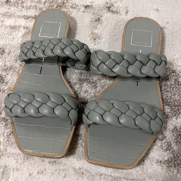 Dolce Vita Sandals Indy Sage Stella Slides - Picture 2 of 6